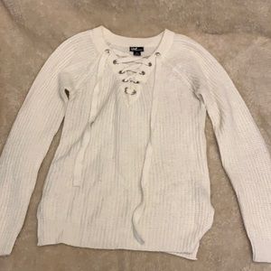 White sweater